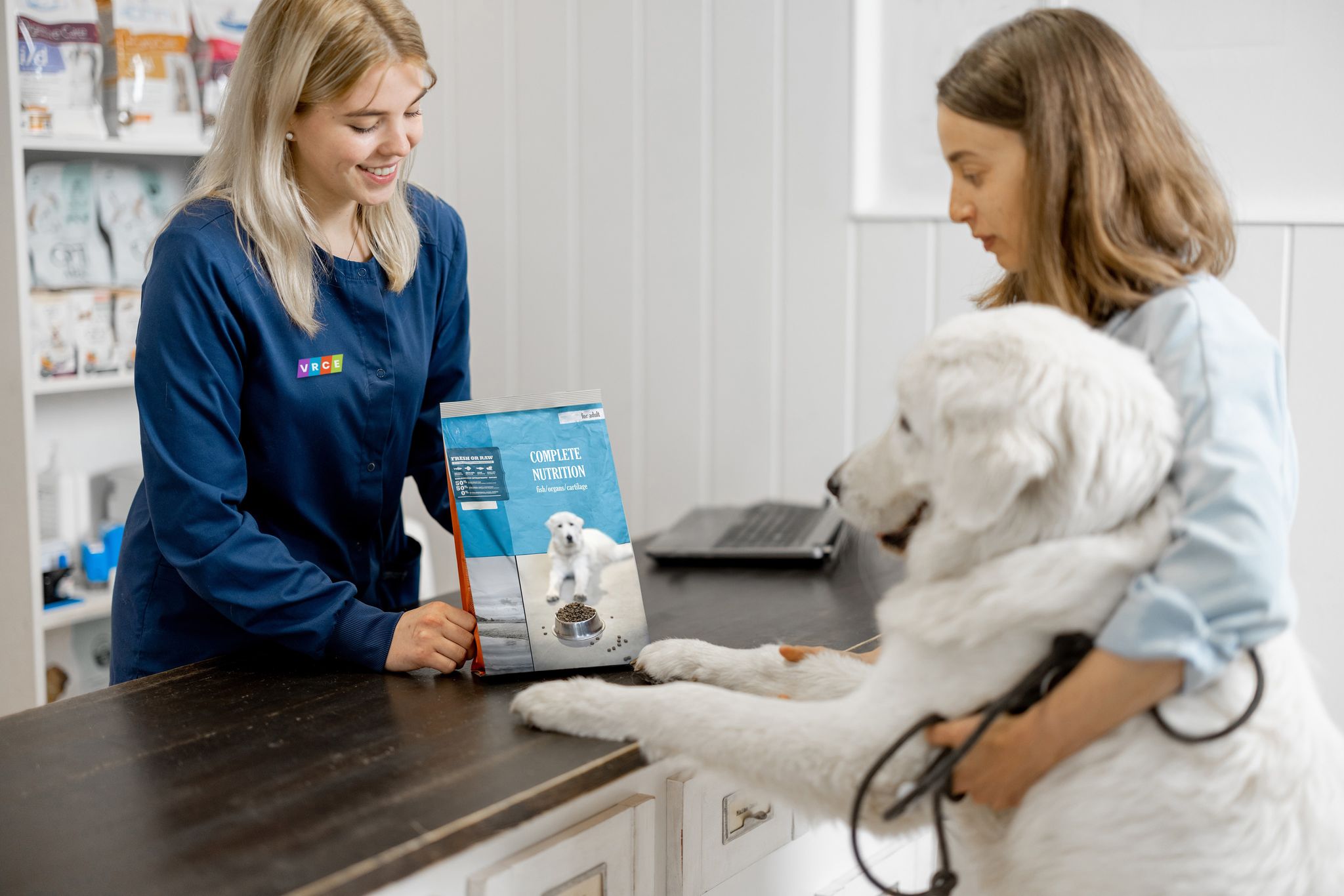 vet receptionist