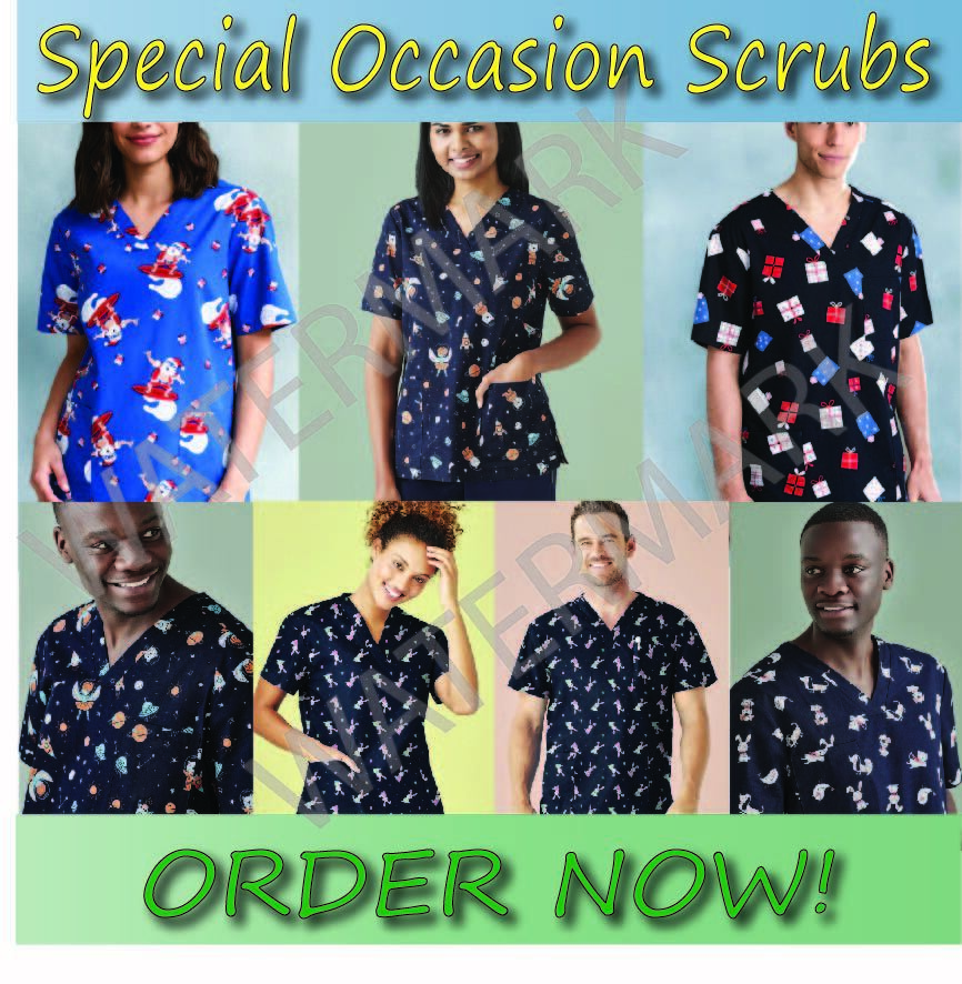 veterinary christmas scrubs