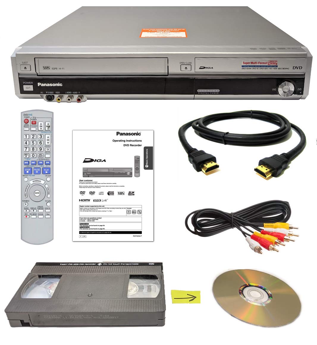 vhs to dvd recorder amazon