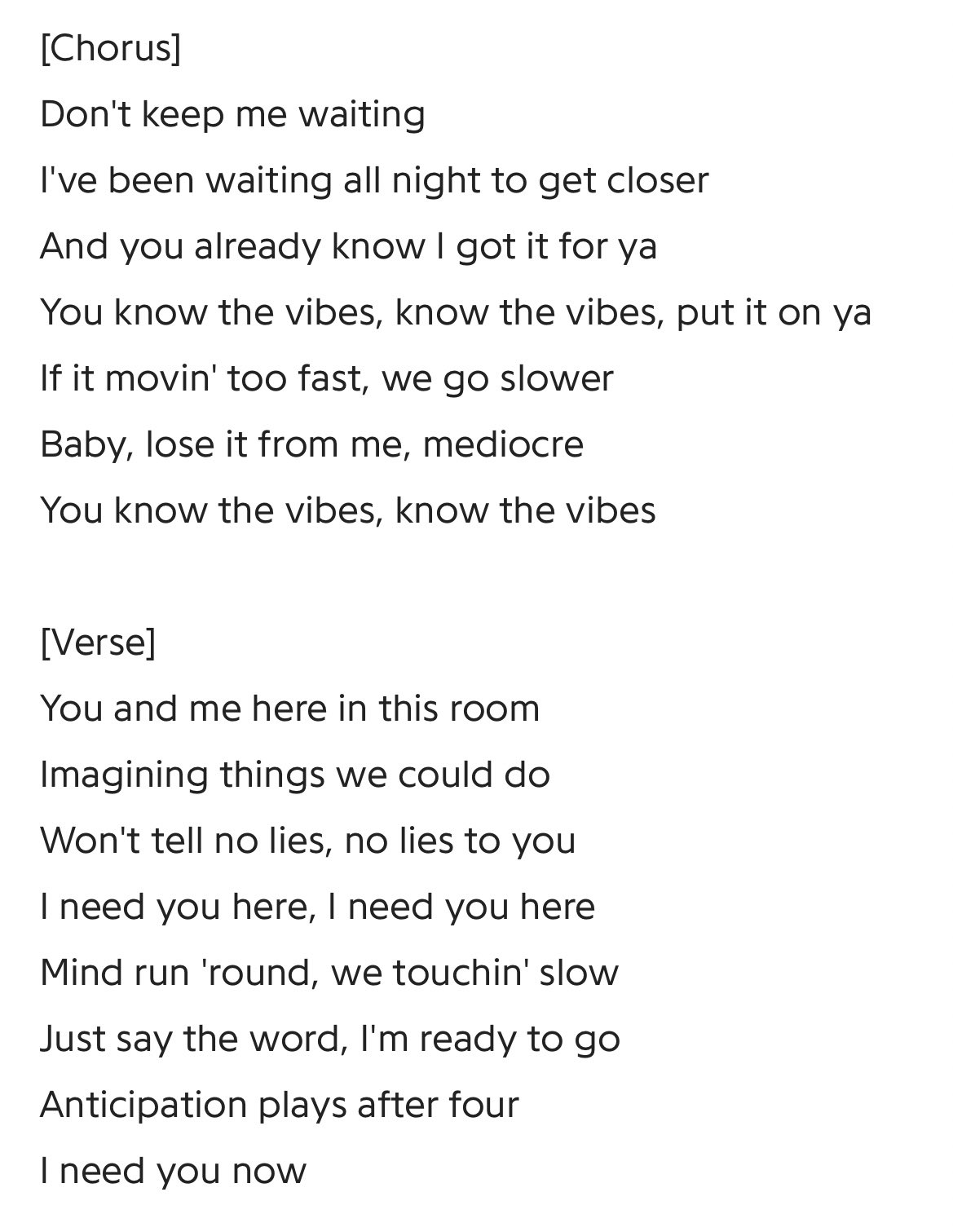 vibes lyrics