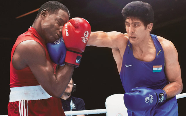 vijender singh fight