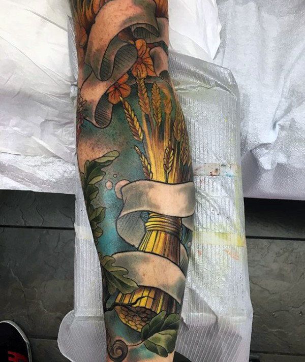 virgo tattoo sleeve