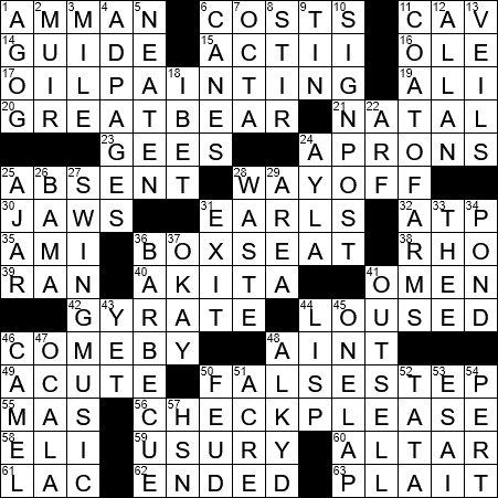 vise crossword clue