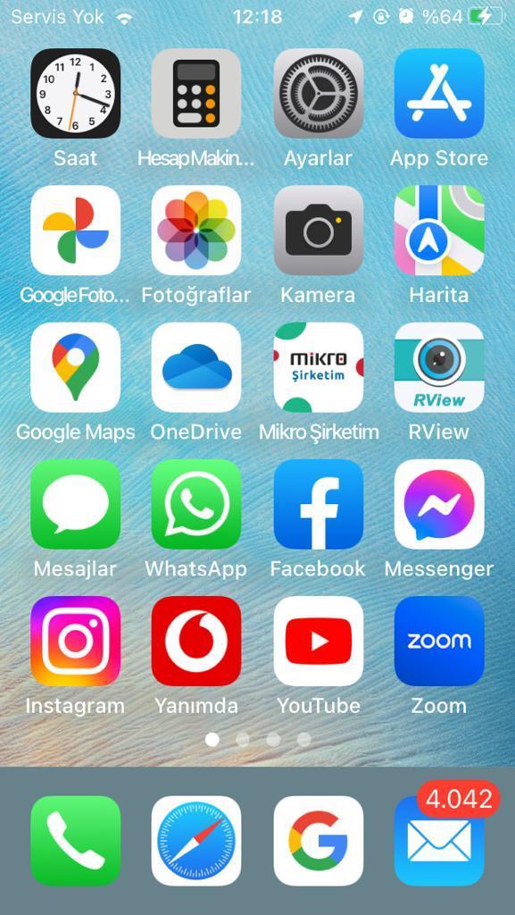 vodafone servis yok iphone