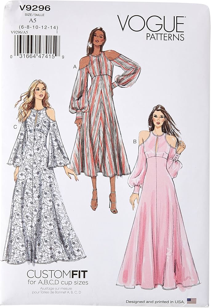 vogue dress patterns