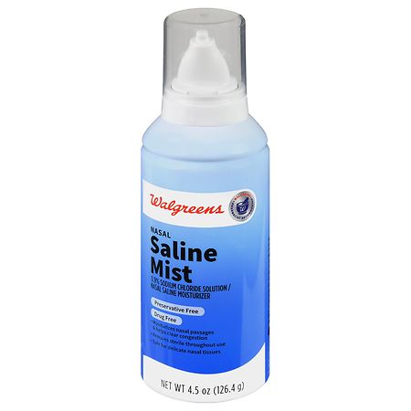 walgreens saline nasal rinse