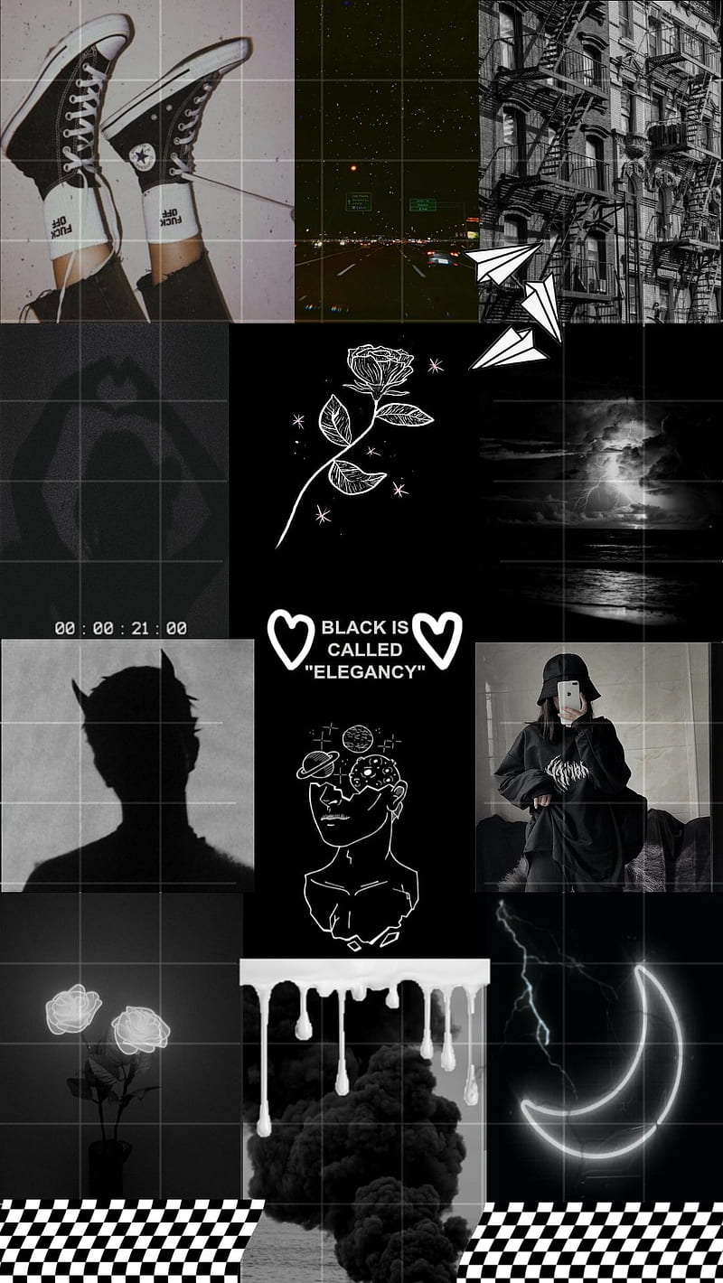 wallpaper aesthetic black