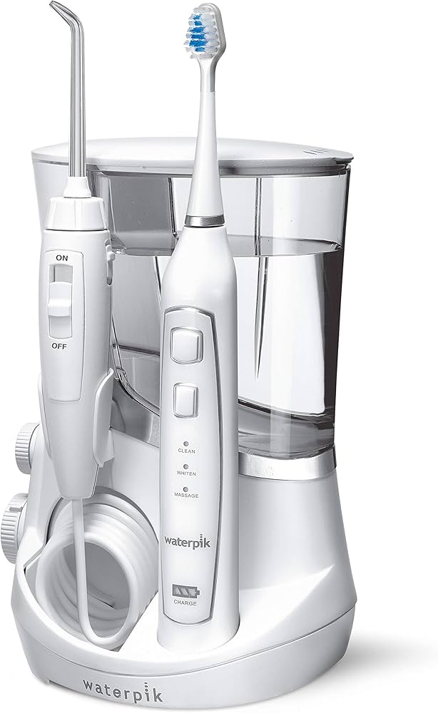 waterpik water flosser + sonic toothbrush complete care