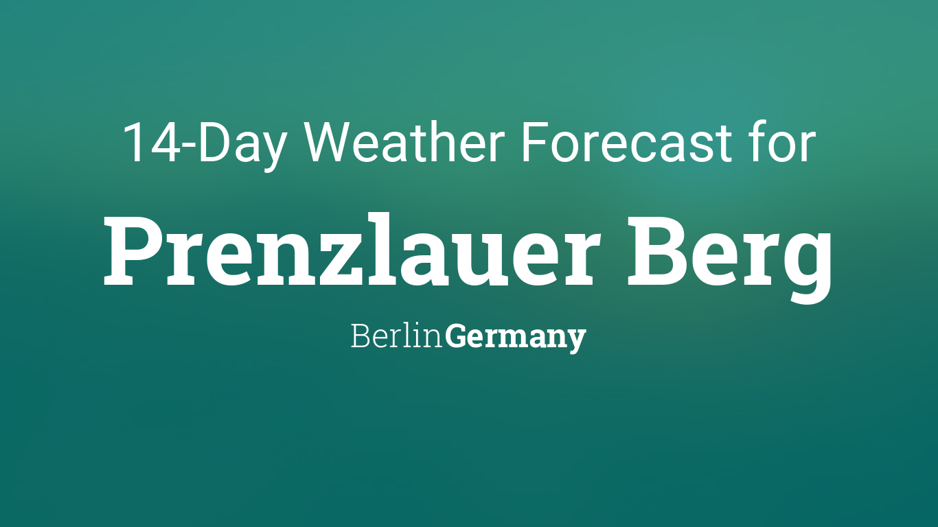 weather berlin germany 14 days