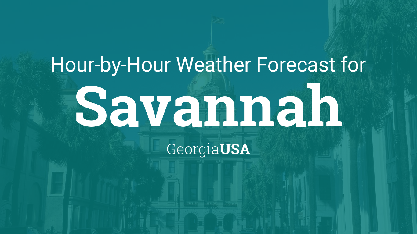 weather hourly savannah ga