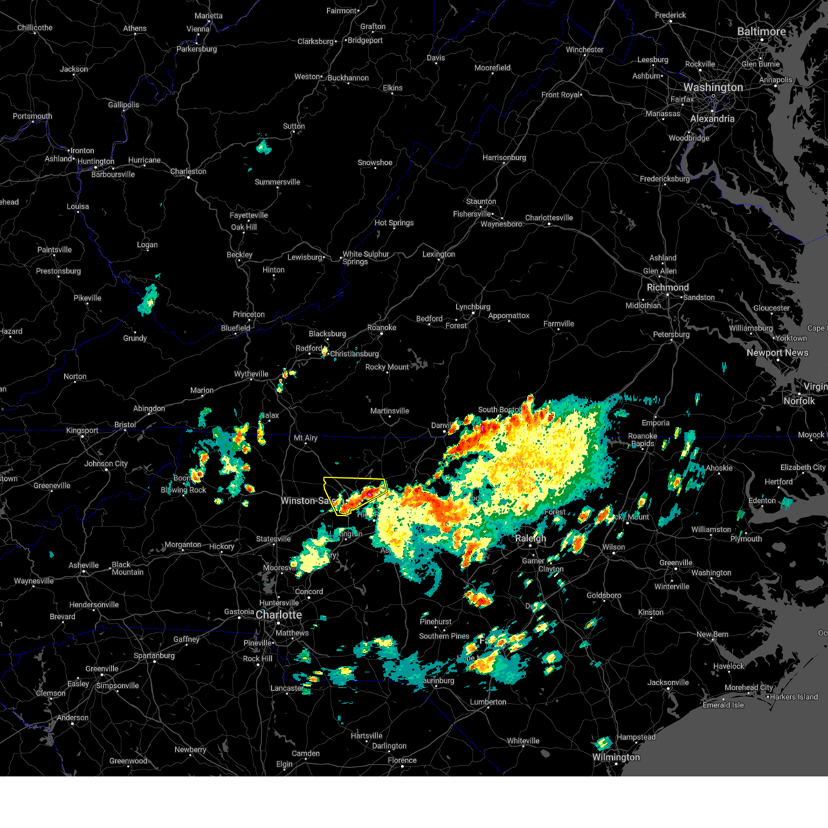 weather radar stokesdale nc