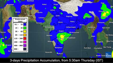 weather today telangana