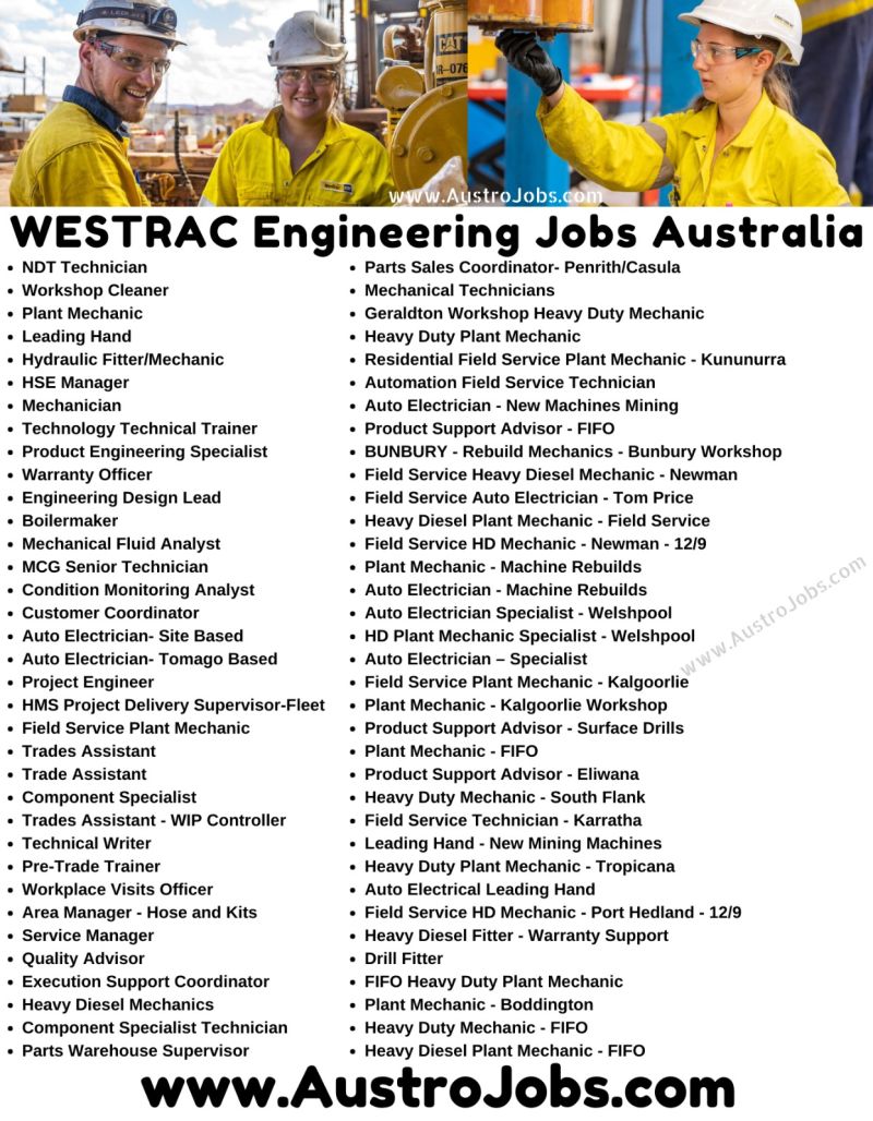 westrac jobs