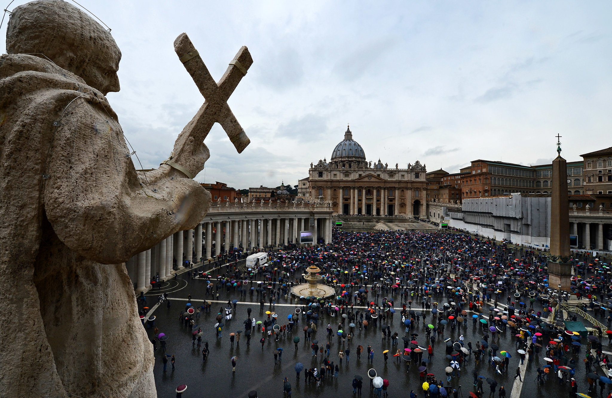 what surrounds vatican city nyt