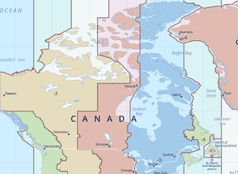 what the time zone in ontario canada