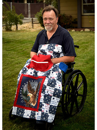 wheelchair quilt