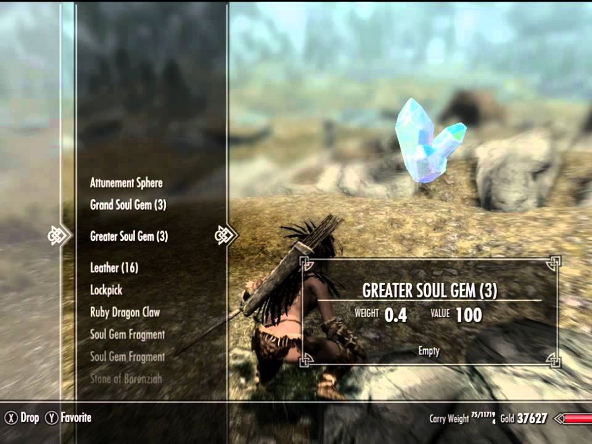 where to find black soul gems in skyrim