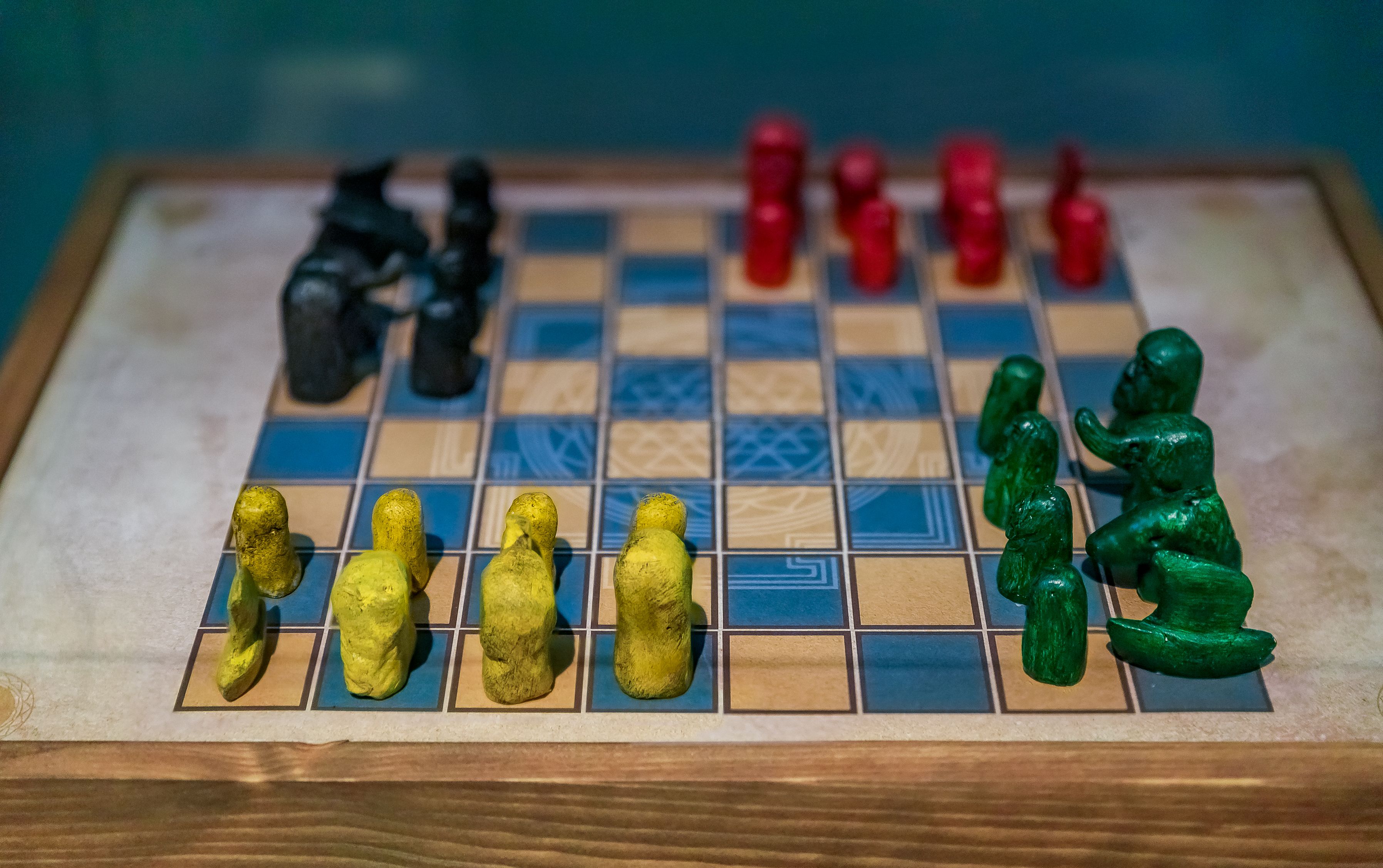 who invented chess board game