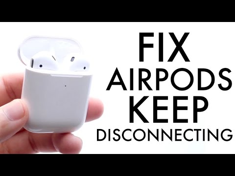 why do my airpods keep disconnecting from my laptop