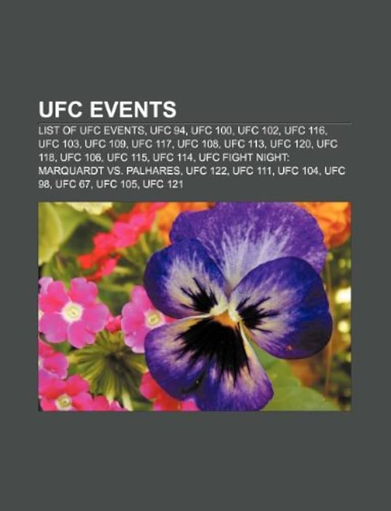 wiki ufc events