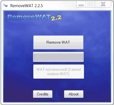 windows 7 wat remover 64 bit