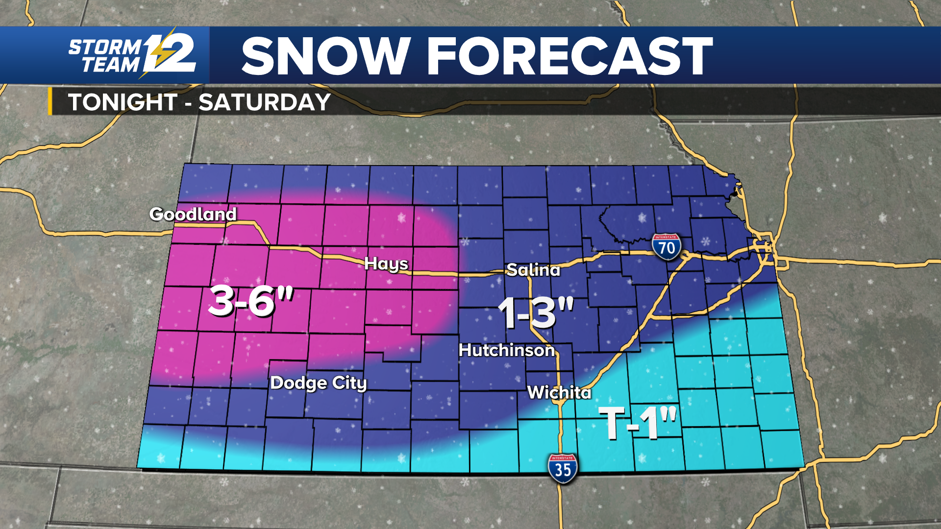 winter storm expected tonight through saturday.