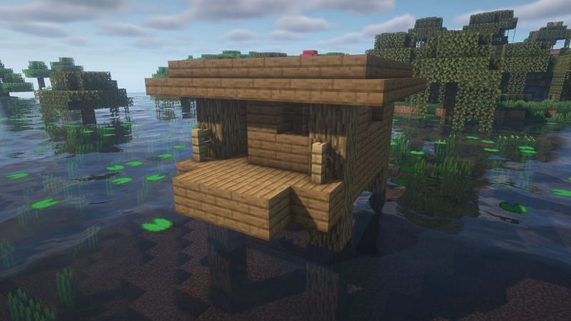 witch hut minecraft