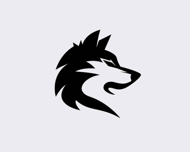 wolf head silhouette