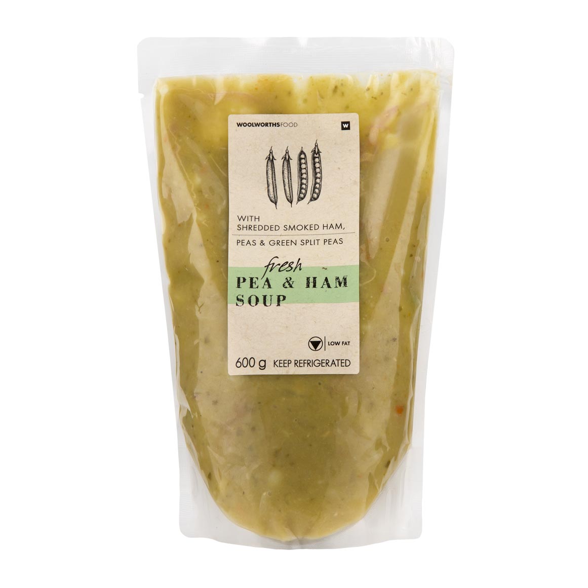 woolworths pea and ham soup