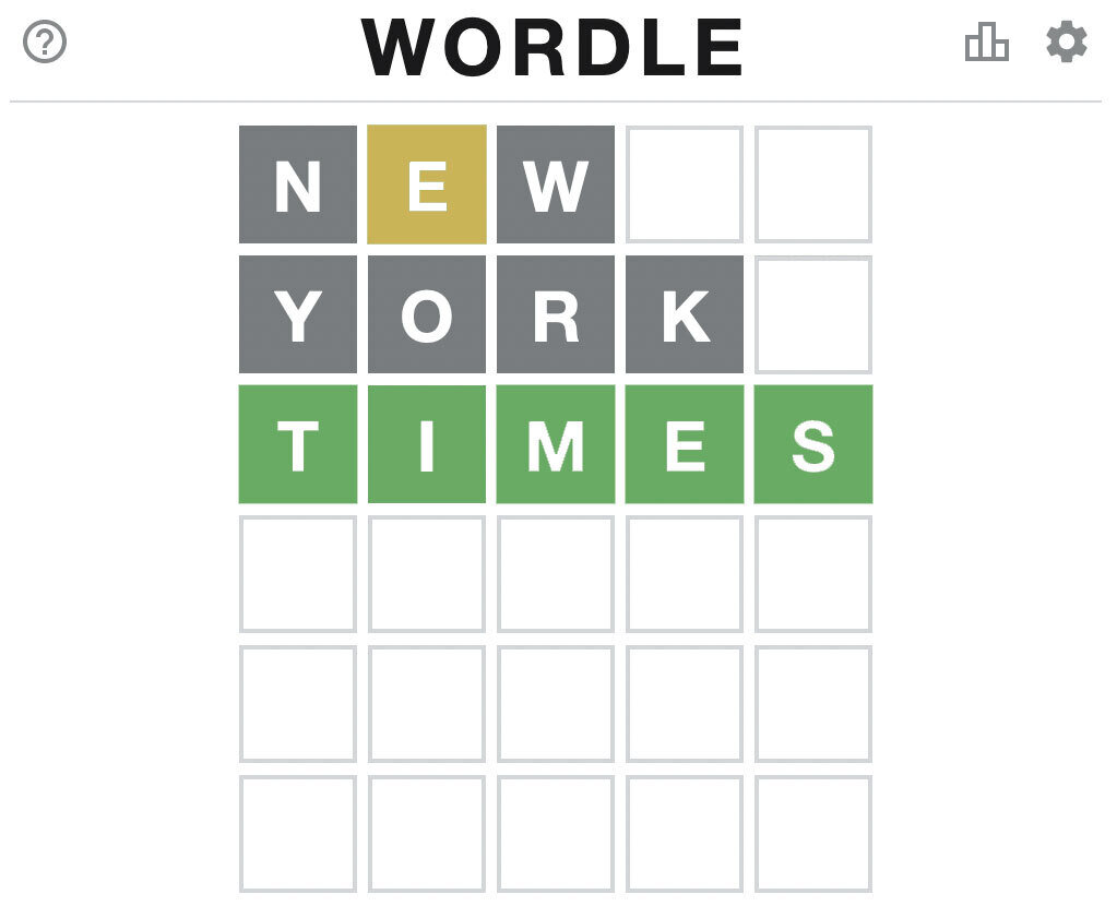 wordle ny times today