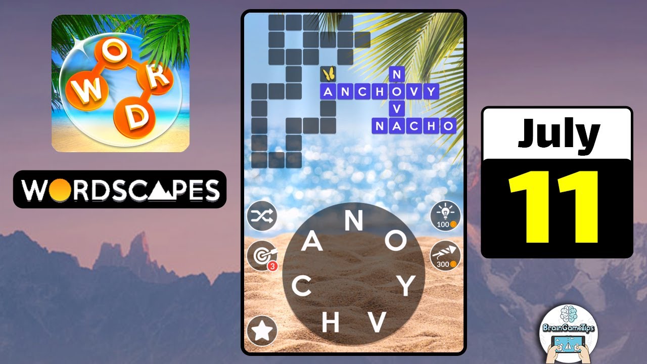 wordscapes july 11