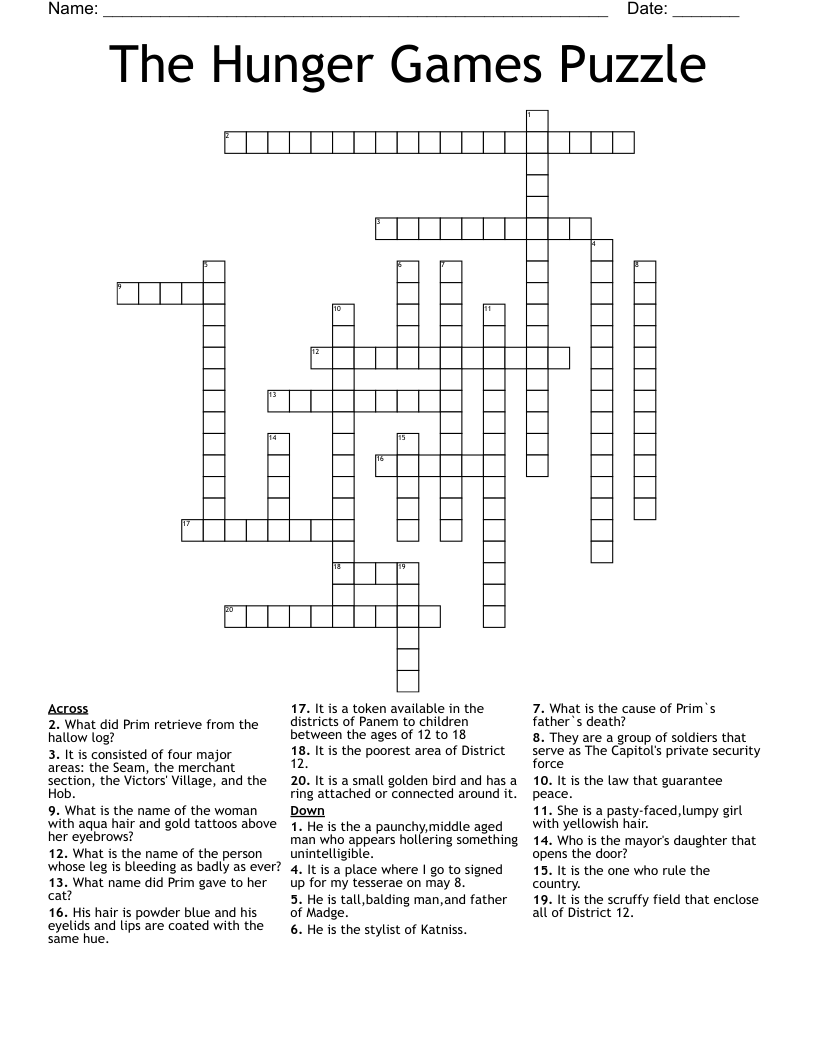 work with tesserae crossword