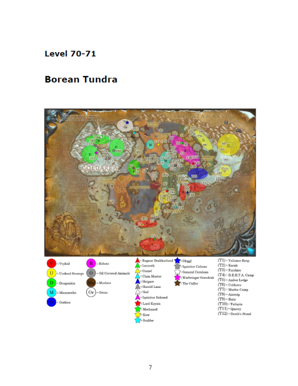 wotlk level guide