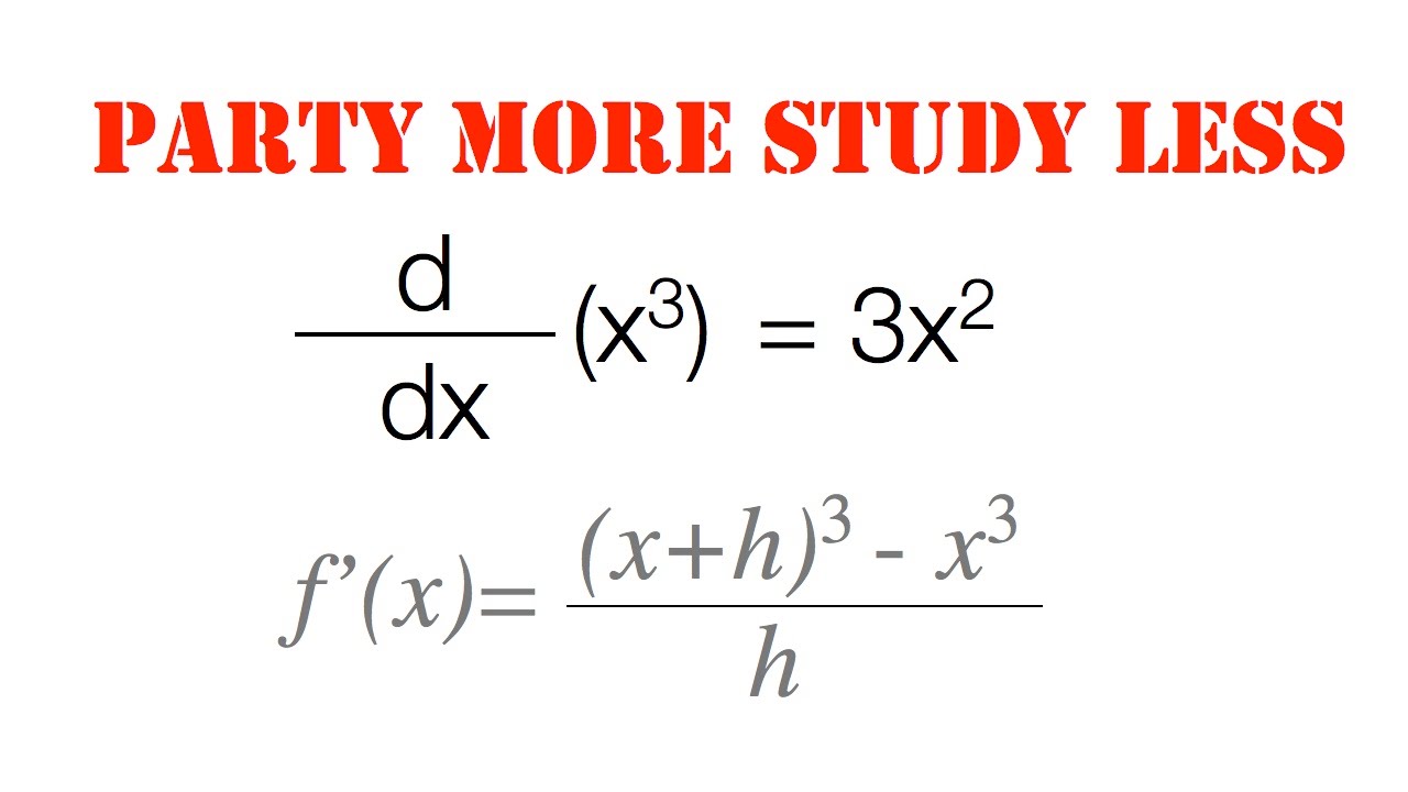 x 3 3 derivative