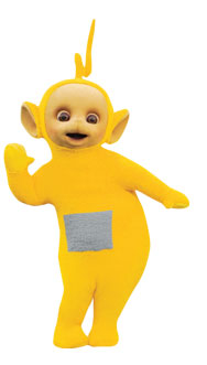 yellow telly tubby