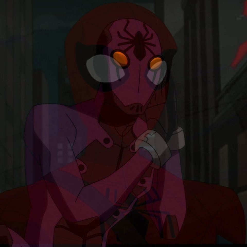 young justice black spider