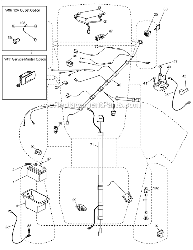 yth22v46 parts diagram