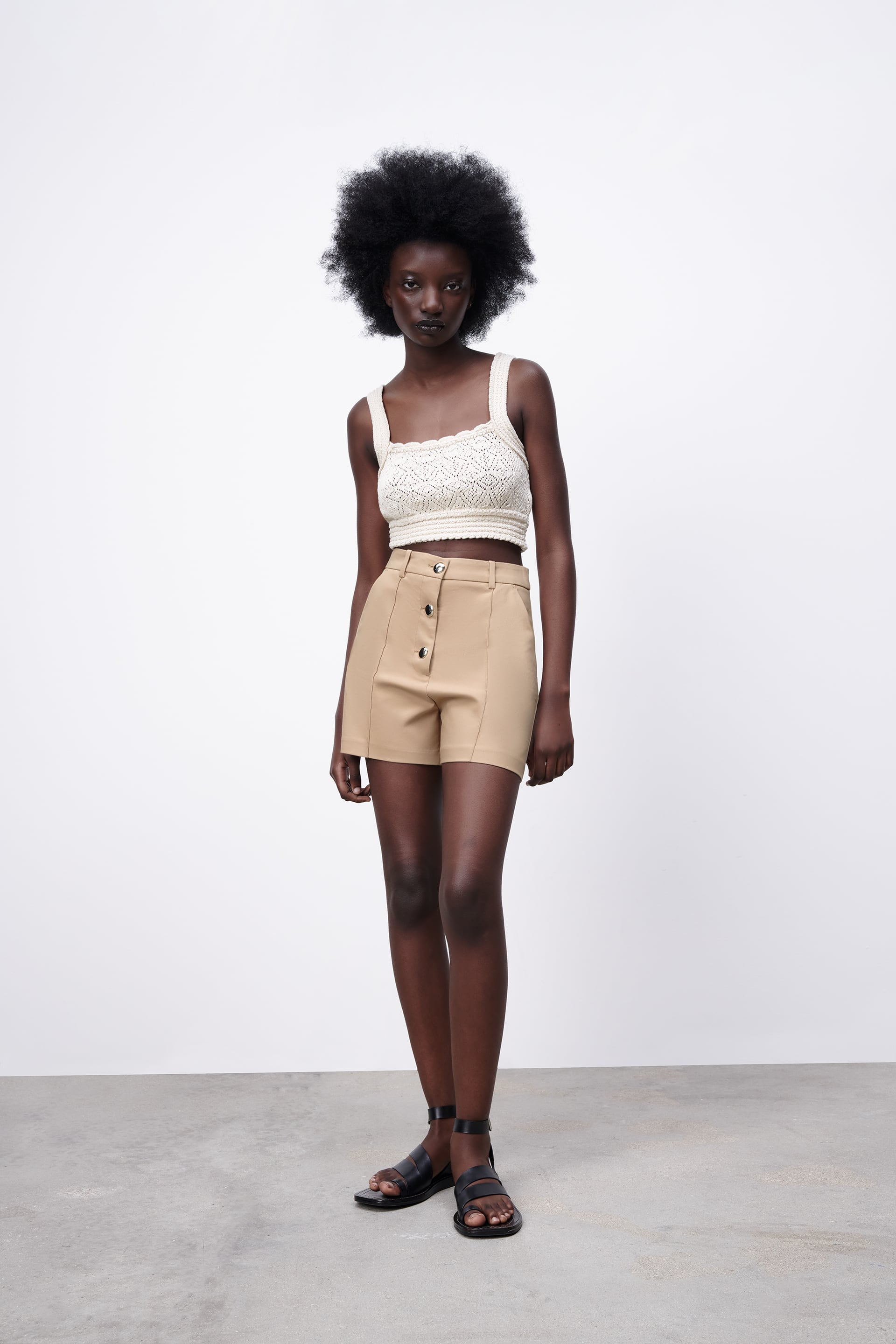 zara bermuda shorts