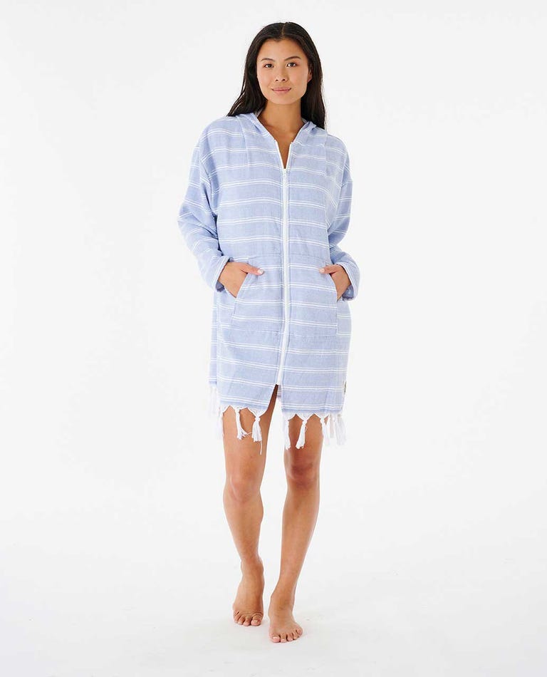 zip thru hooded towel