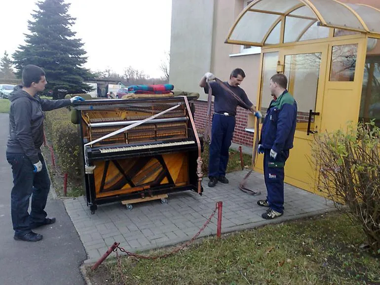 Bezpieczne przeniesienie pianina