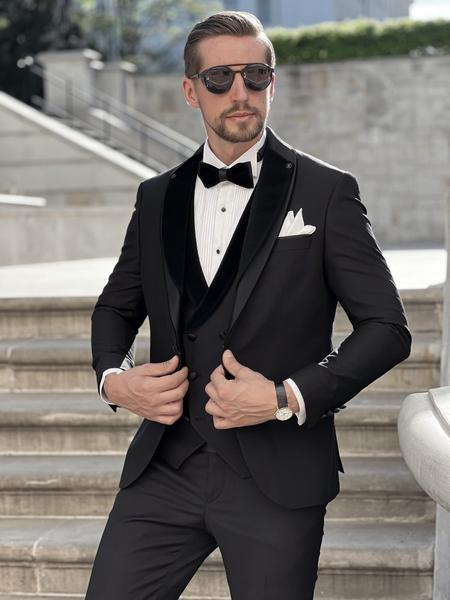 Elegancki garnitur męski