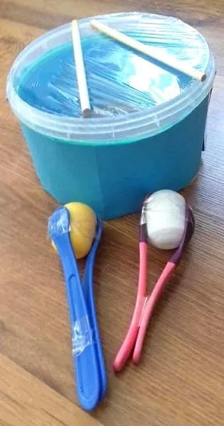 Flet z marchewki DIY