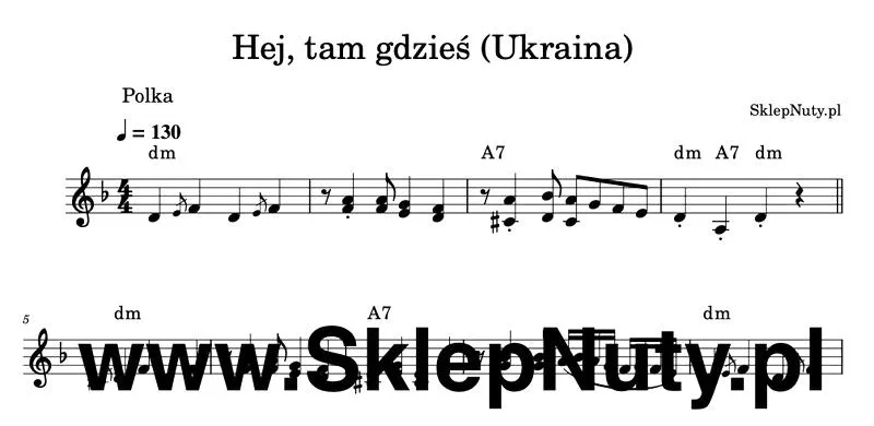 Łatwe akordy Hej Sokoły