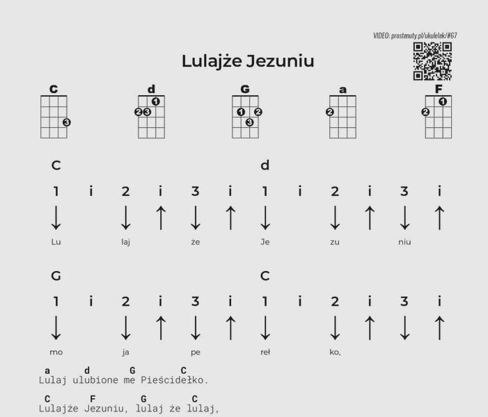 Lulajże, Jezuniu na flecie
