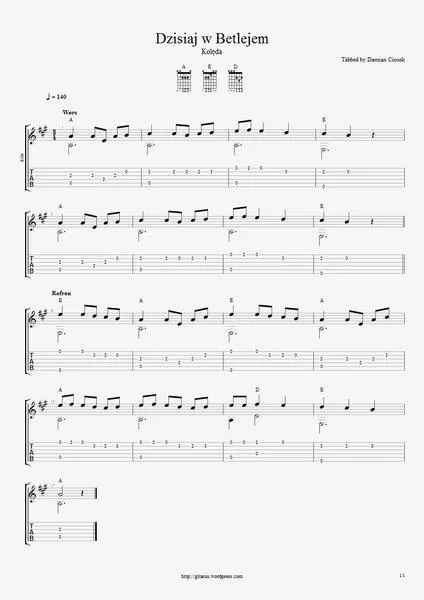 Nauka akordów na gitarze